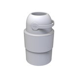 Diaper pail HEKA M White