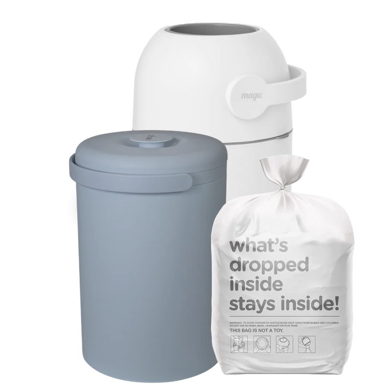 Diaper Dekor Plus Diaper Pail Refills | 4 Count | Most Economical Refill System