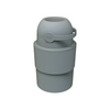 Diaper pail HEKA M GLACIER GREY