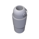 Diaper pail HEKA L Concrete