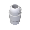 Diaper pail HEKA M White