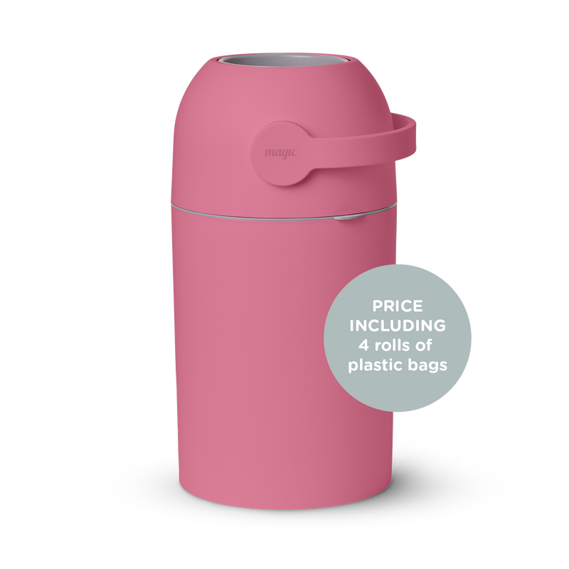 Diaper pail Majestic CANDY PINK