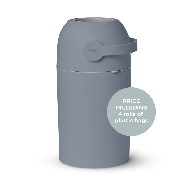 Diaper pail Majestic PIGEON BLUE